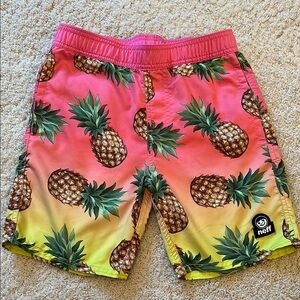 Neff neon boys swim shorts